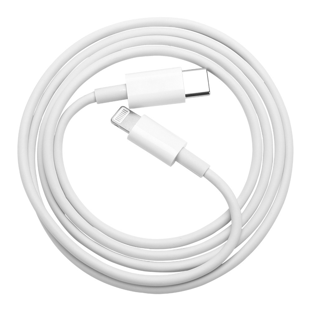 60W Fast Charging Cable (3A) - 1.5M White USB-C to USB-C PD Quick Charge Cable | Compatible with iPhone, Android Devices, iPad & More - Durable & Tangle-Free Design 