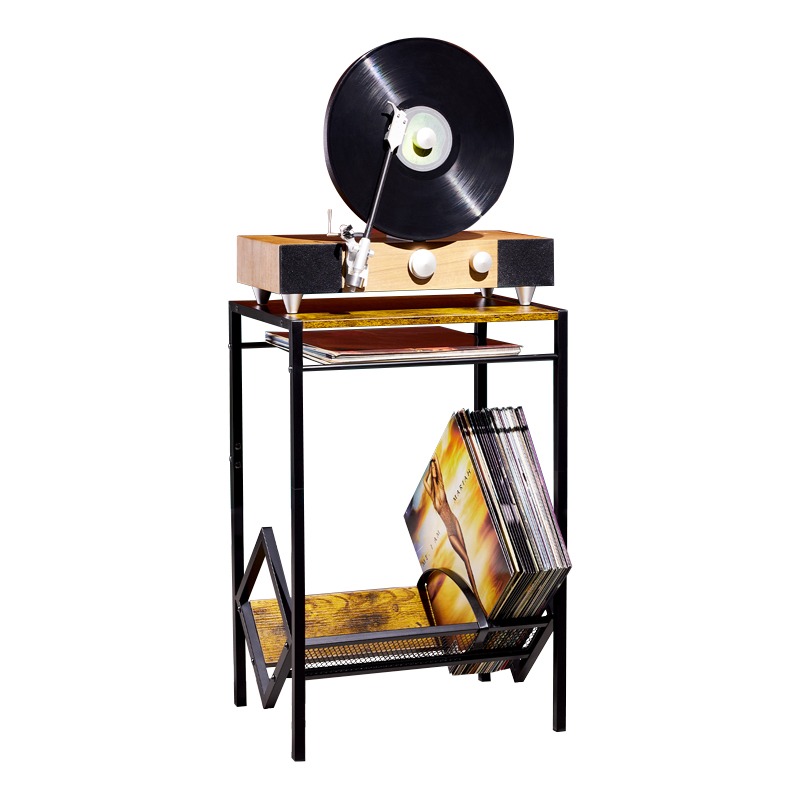 The 16-square standard-sized record rack, suitable for both music rooms ...
