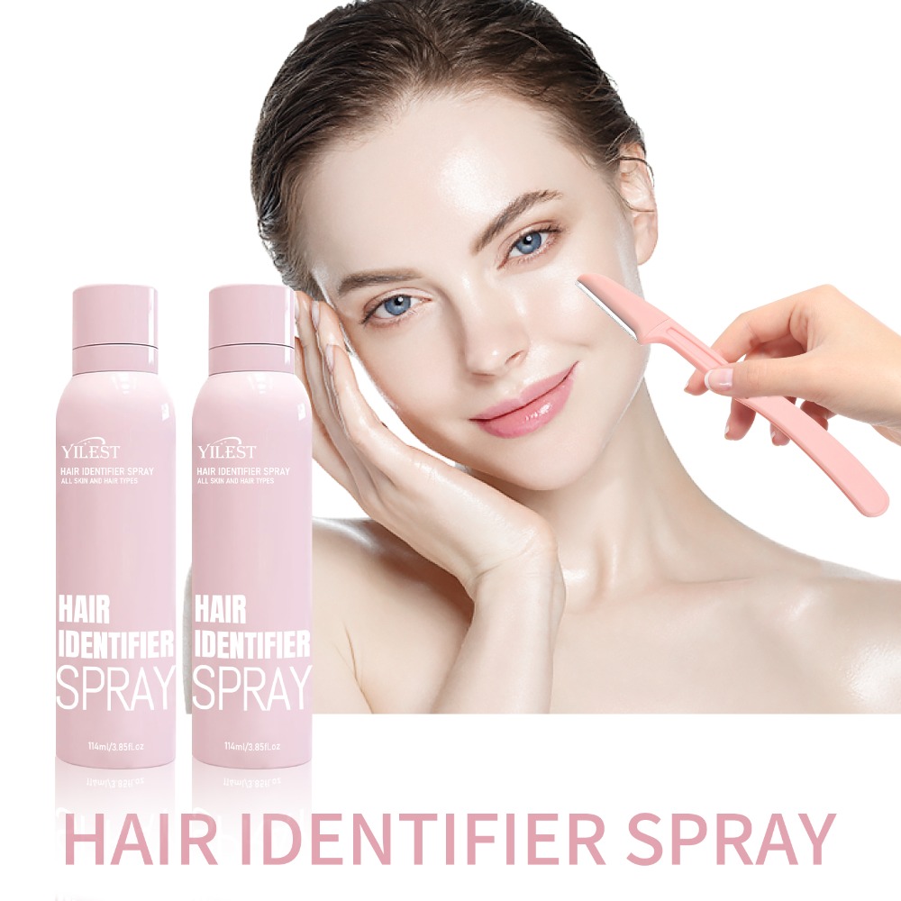 Hair Identifier Spray and Skin Polisher Set Professional Hair Detection and Skin Care Solution
