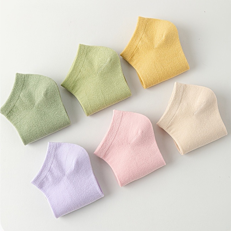 5 pairs Fashionable and Dynamic. Ladies' Cotton Socks. Lightweight and Breathable. Snugly Fit the Heel. With Unique Elements. Unlock New Trends in Style