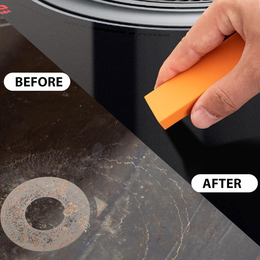 5-Pack Magic Cleaning Sponges - Heavy-Duty Rust & Stain Remover for ...