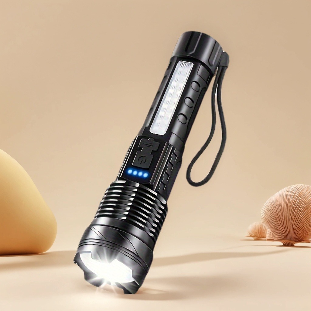 One piece of A76 flashlight can handle all situations of outdoor exploration and emergency lighting