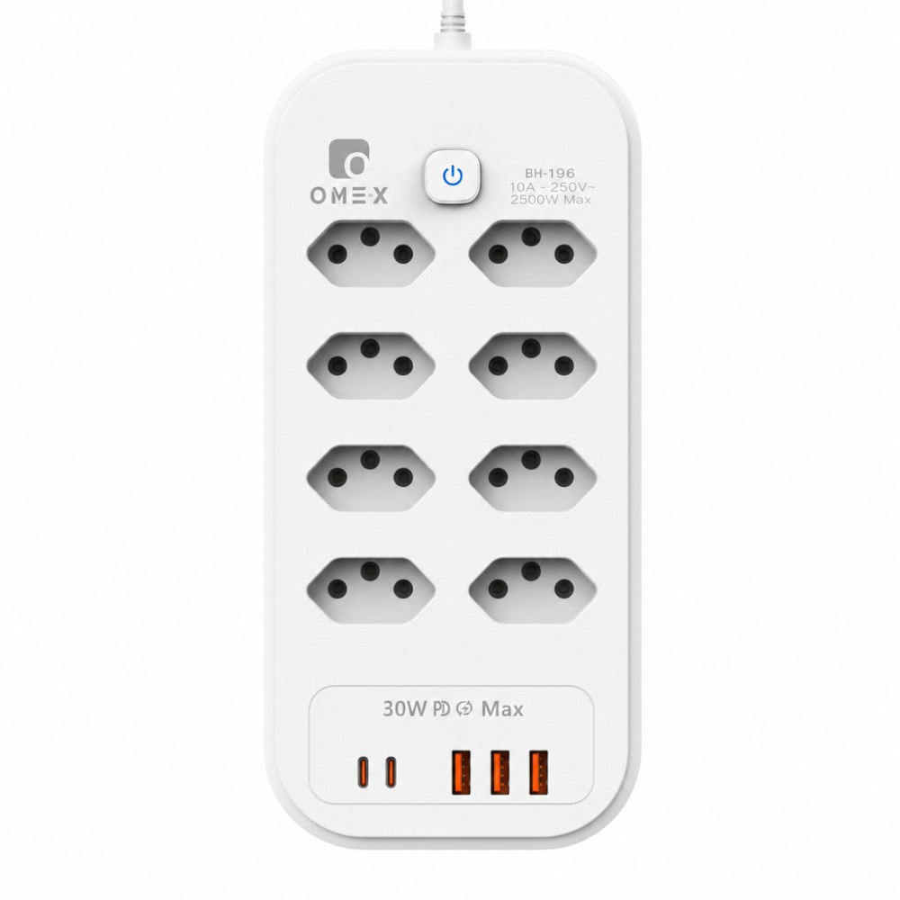 8口排插30W