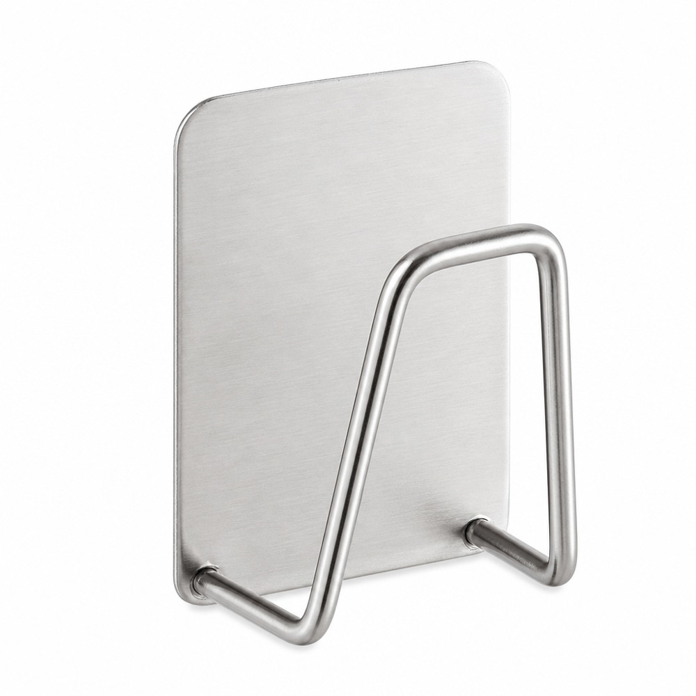 Vertical metal sponge drain rack, stably holds facial sponges and cleaning pads, well ventilated for quick drying without water accumulation
