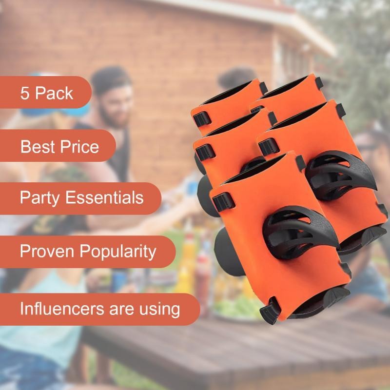 Portable Bottle Opener - Compact Lightweight Easy to Carry Quickly Open All Bottle Caps for Daily Life Outdoor Trips