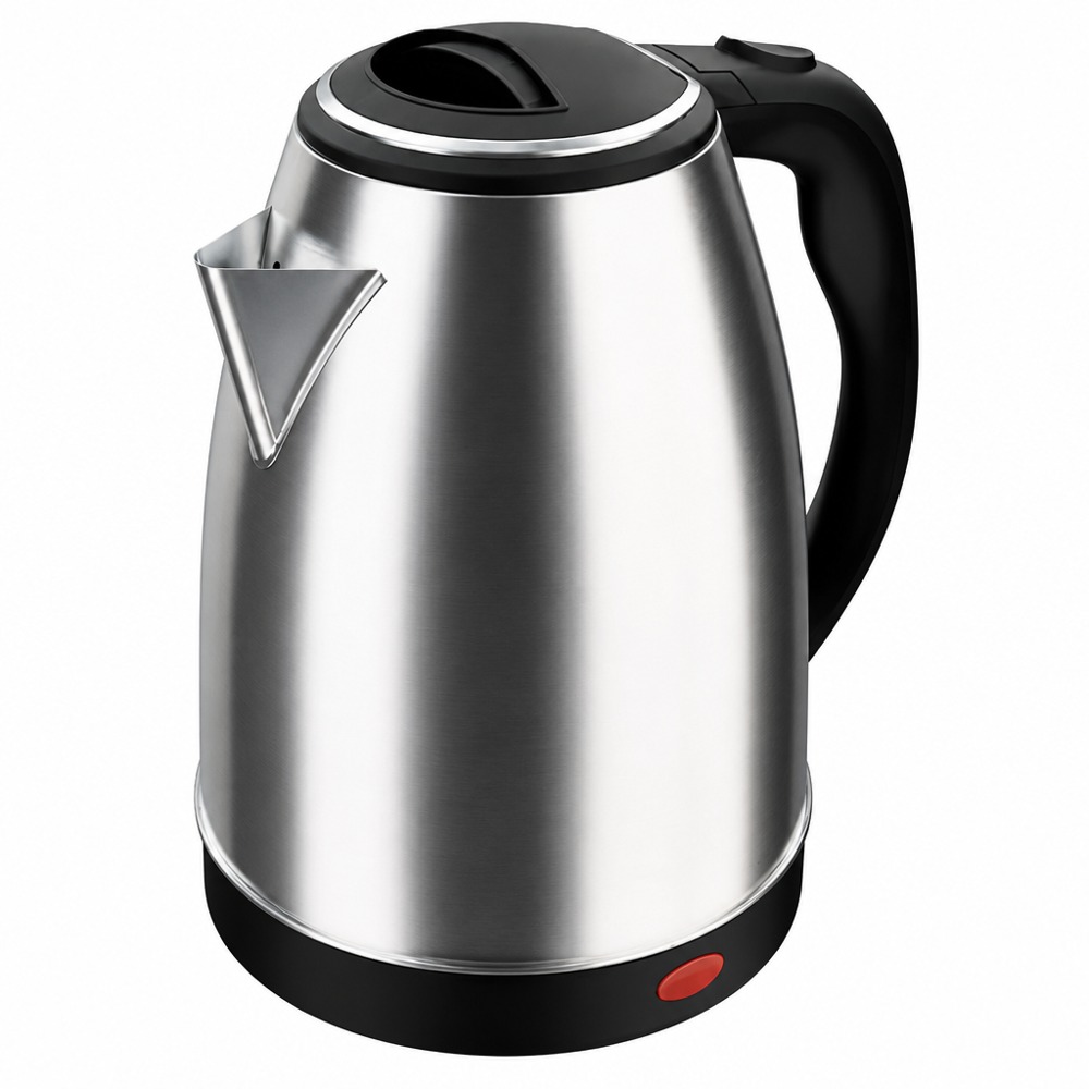 110V stainless steel electric kettle, fast boil & auto shut-off for household use