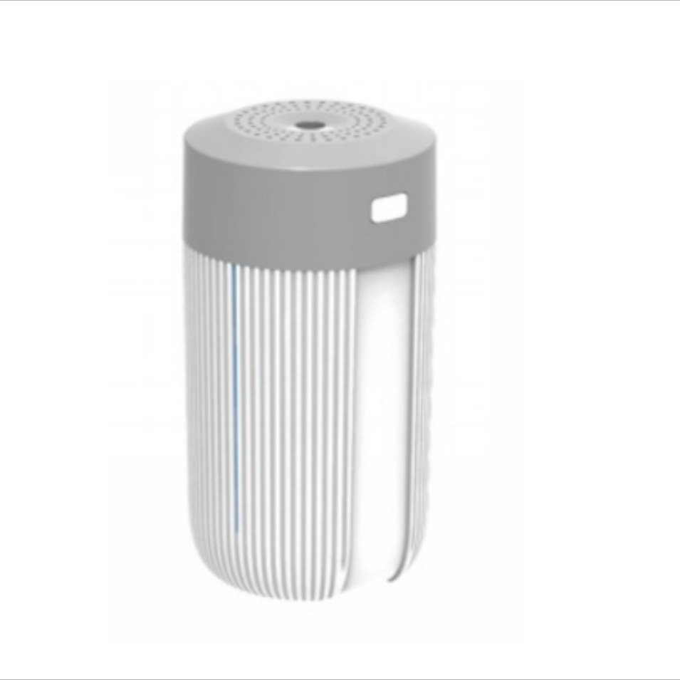 220mL USB Air Humidifier with LED Light - Compact and Quiet Personal Humidifier for Office, Bedroom, or Travel