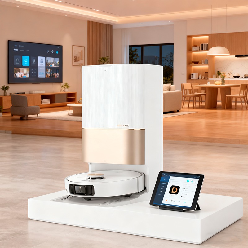 DREAME X40 Ultra Robotic Vacuum with Removable & Liftable Mop 12,000Pa Suction
