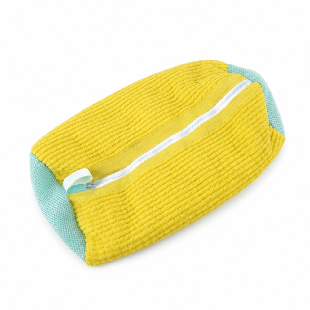 Washing Machine Shoe Laundry Bag, Zipper Anti-Tangle, Breathable Mesh, Thick Durable, Shoe-Friendly Cleaning