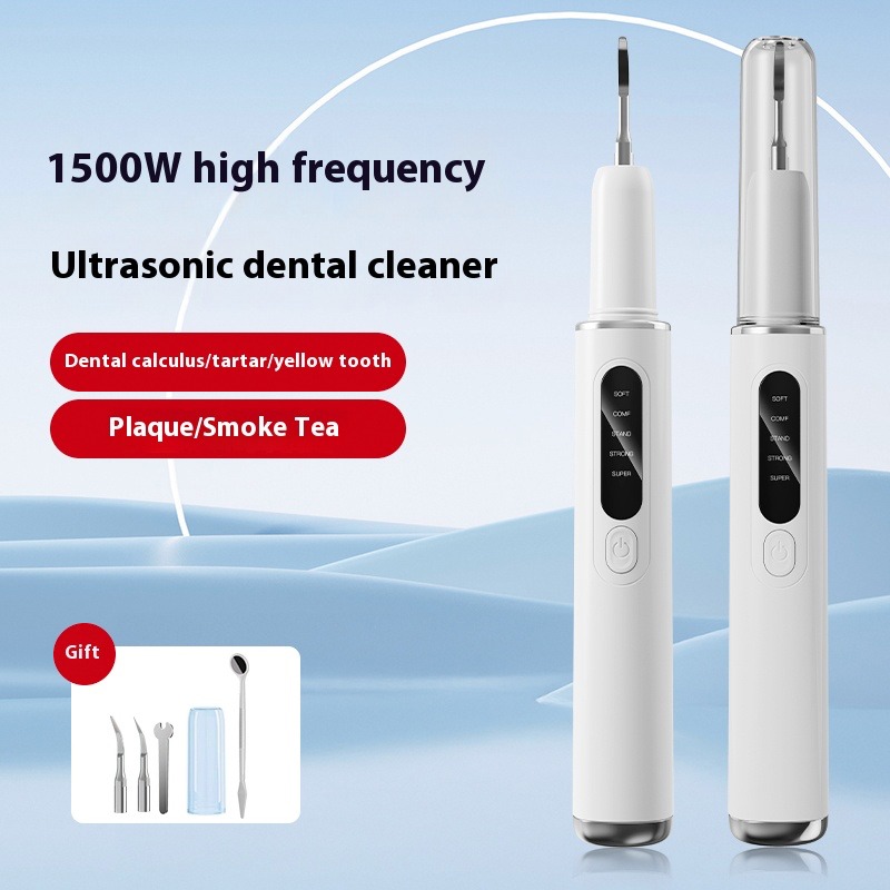 Ultrasonic Dental Scaler - Removes Plaque & Tartar at Home - Multi-Scenario Use for Oral Hygiene