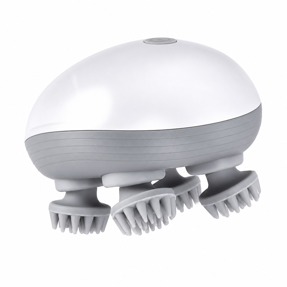 Electric multi-claw scalp massager, waterproof vibrating kneading massager for head, neck and body relaxation