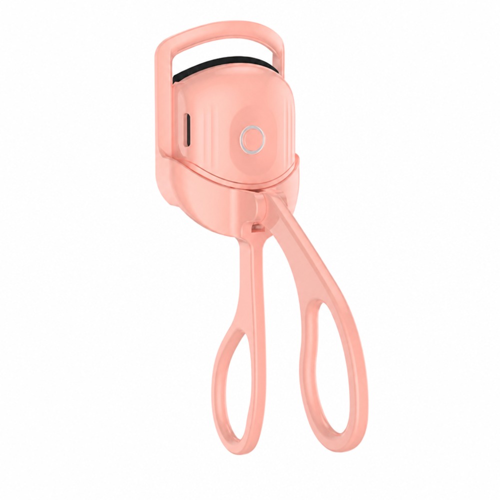 USB rechargeable heated eyelash curler, constant temperature long-lasting curling portable electric lash perm tool