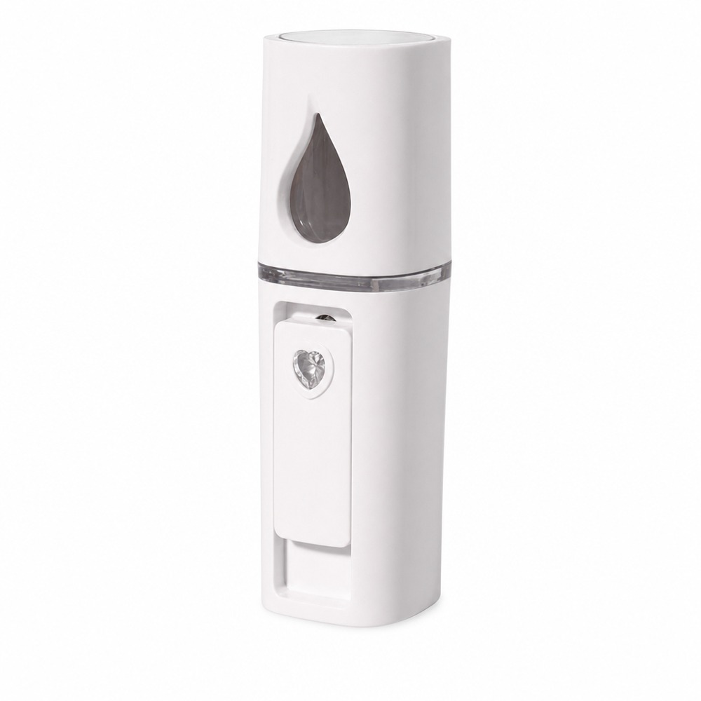 Portable nano mist facial sprayer, USB rechargeable cold spray moisturizing hydrating beauty device