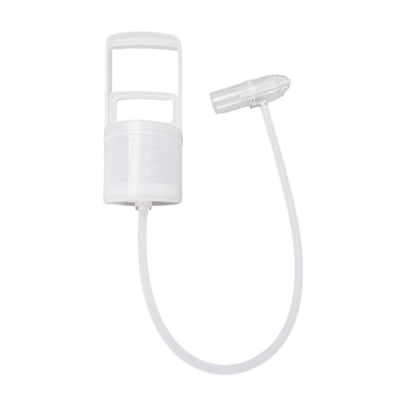 Manual Nasal Aspirator for Adults & Babies - No-Suction Anti-Reflux Design, Easy to Clean for Cold, Sinus & Allergy Relief