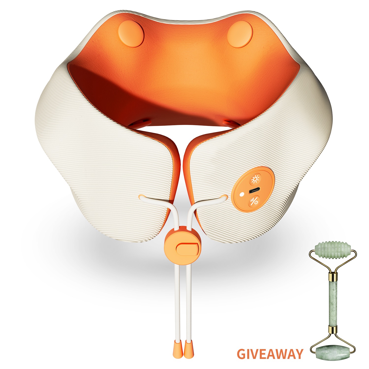 Neck Massager: Hand-Imitated Deep Massage, Constant Temperature Heating Without Irritation, Long Battery Life, Essential for Neck Care of Phone Addicts & Office Workers