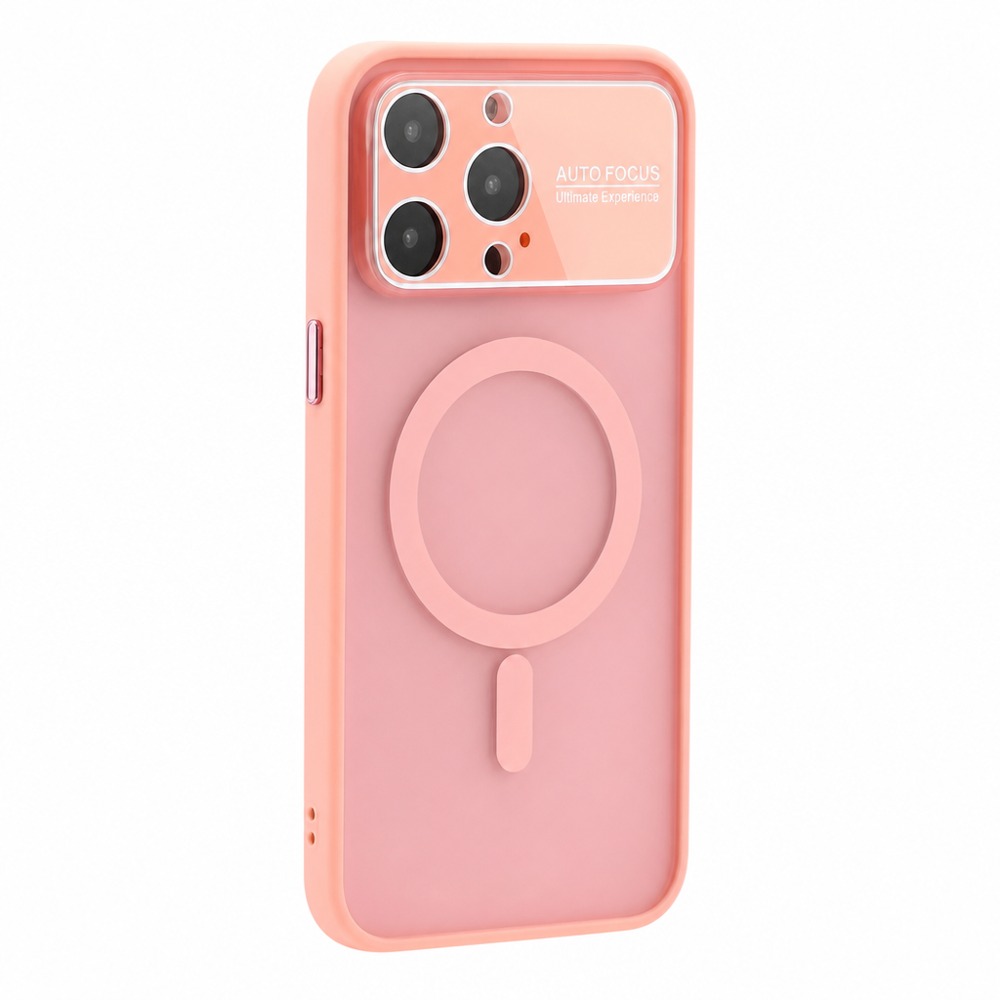 Skin-friendly matte magnetic phone case for iPhone12, large full-covered camera window, anti-drop, compatible with wireless magnetic charging