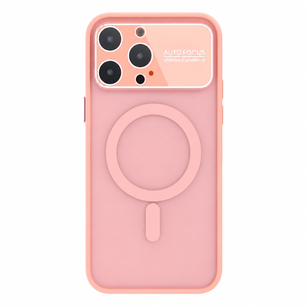 Skin-friendly matte magnetic phone case for iPhone12ProMax, large full-covered camera cutout, drop-proof, support magnetic wireless charging