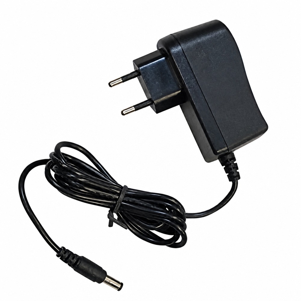 5V 2A EU-plug AC-DC power adapter with stable output, suitable for powering various digital devices.