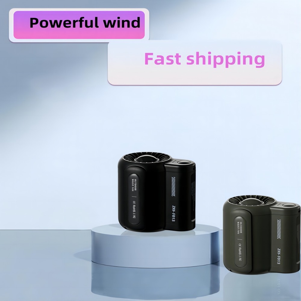 Mini Handheld Fan 3 Speed USB Rechargeable Portable Cooling Fan for Travel Office Outdoor Lightweight Quiet Long Battery Life