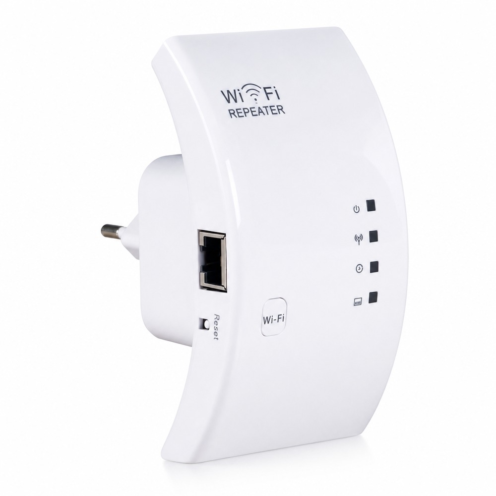 欧规插墙式 WiFi 信号中继放大器