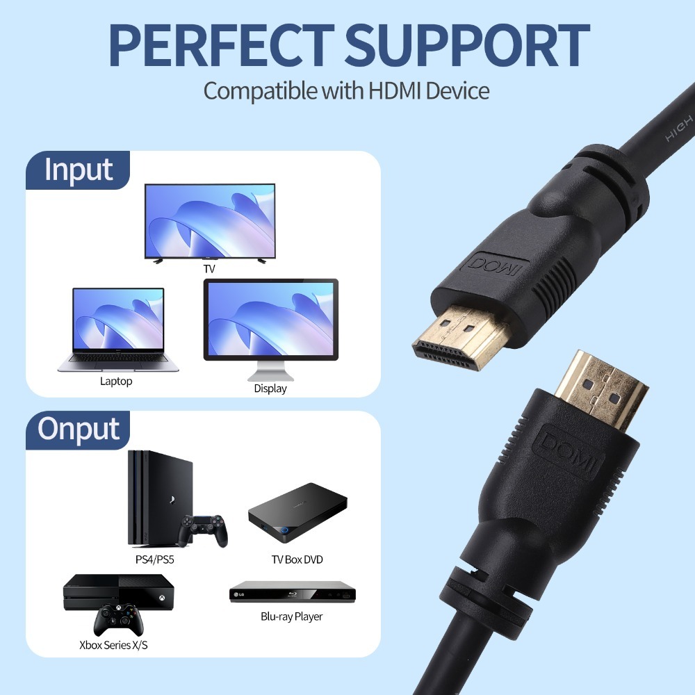 High Speed 4K HDMI Cable 1. 5m