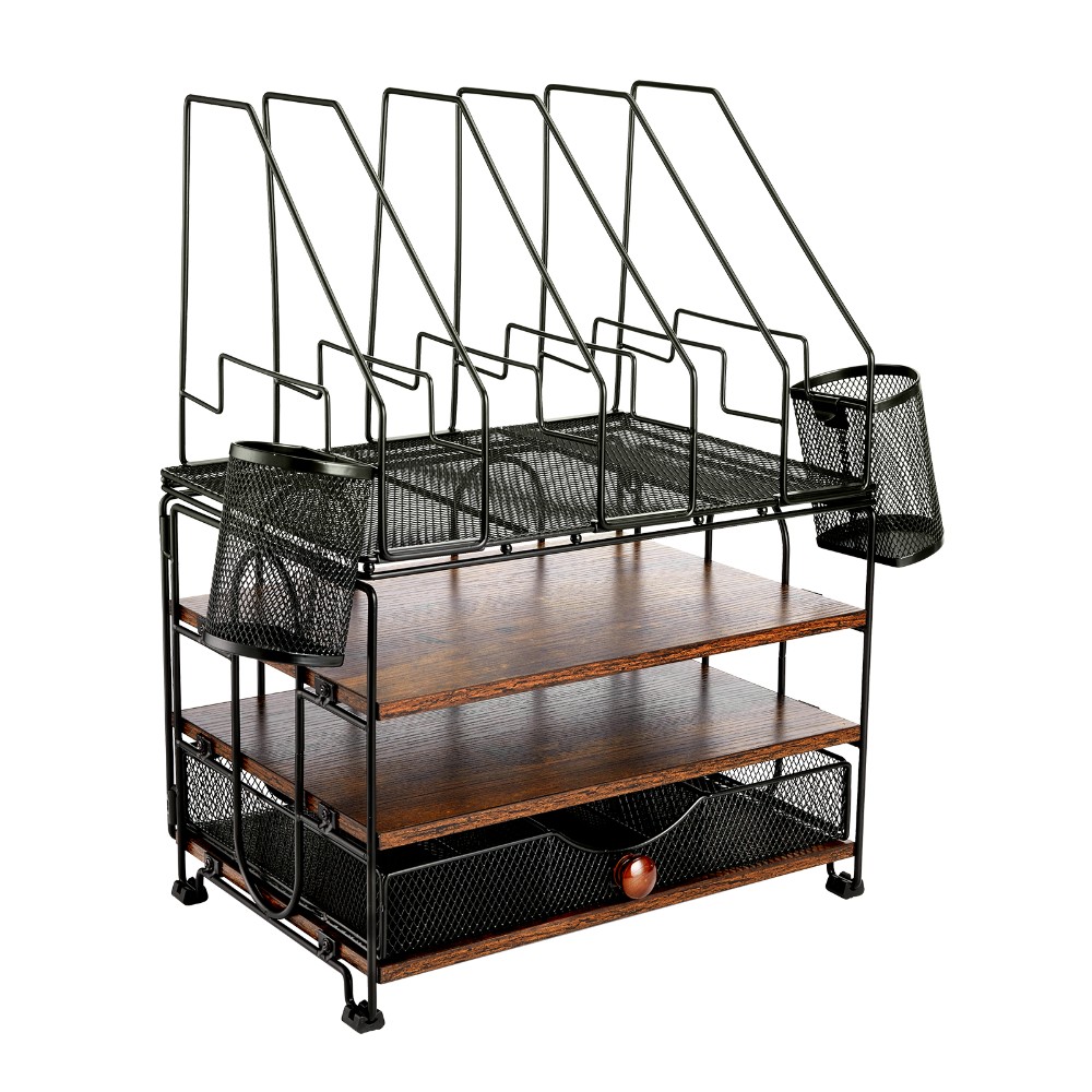Simple three-layer vertical rack. It can smartly transform the corners ...