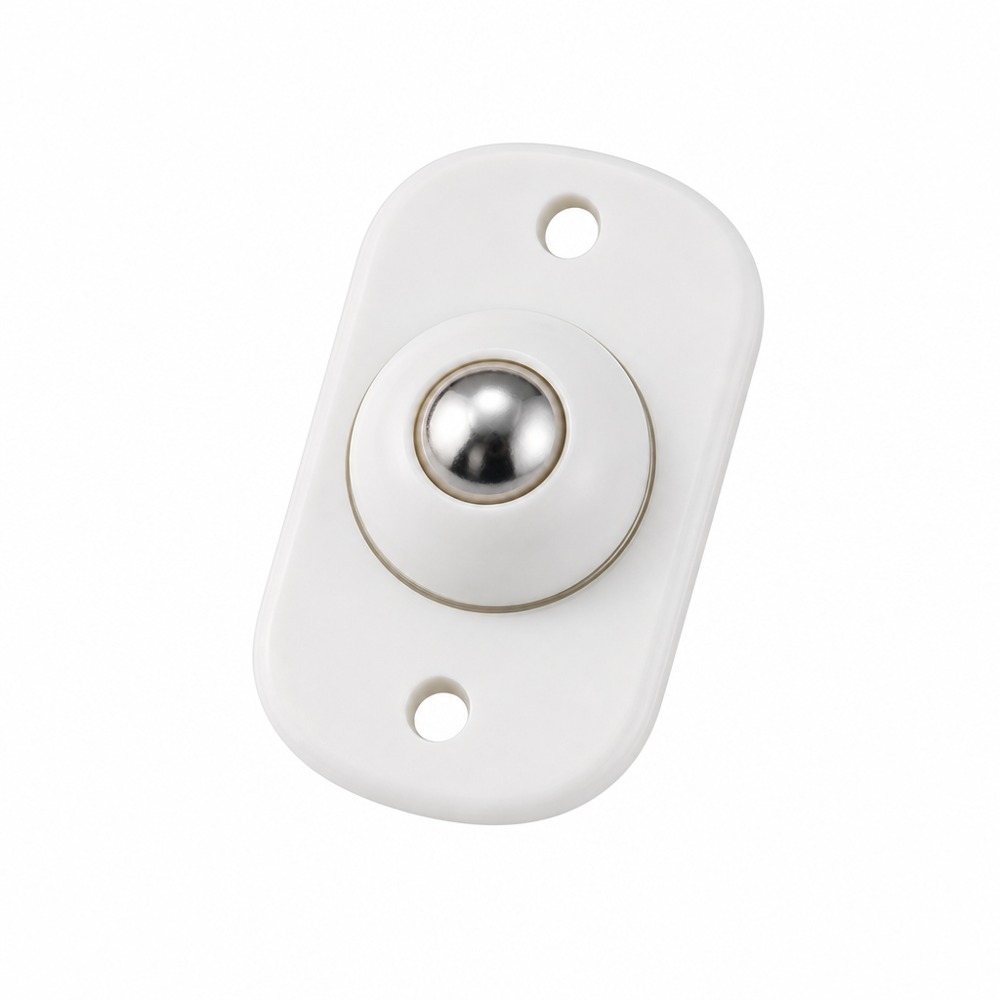 Self-adhesive round ball swivel casters, smooth and quiet with load-bearing capacity, easy to install by sticking, ideal for moving storage boxes, trash cans and storage bins