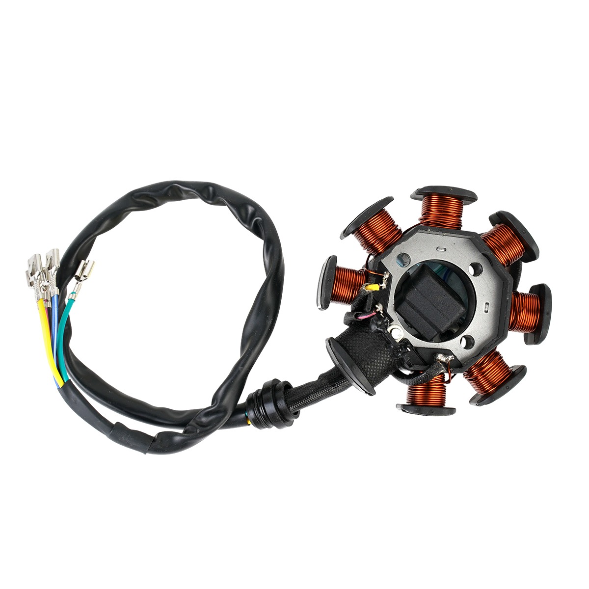 适配 2020-2023 款 VENTO NITROX 250 T2（含正时链条版）的 8 极磁电机定子线圈