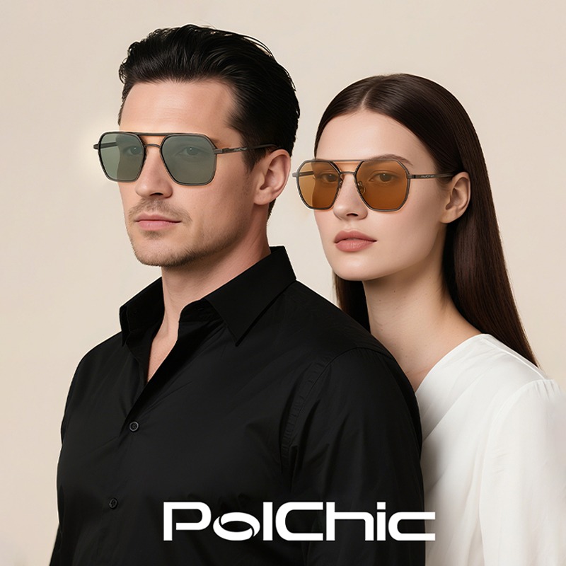 2-Pack Photochromic Sunglasses - Auto-Darkening Lenses | UV Protection | Lightweight & Stylish for Driving & Outdoor Activities