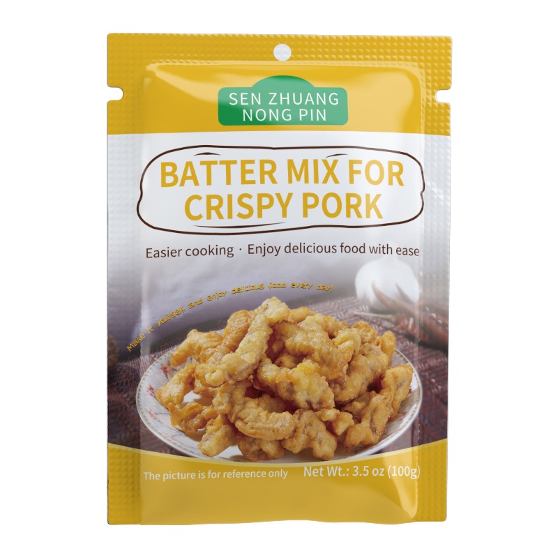 3pc Crispy Pork Coating Mix - Elevate the flavor of chicken, pork, seafood, cheese, and vegetable dishes