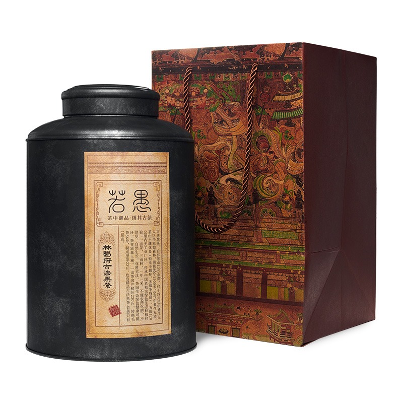 Ancient-style dark tea boasts a thick, reddish and mellow liquor, with an aged aroma. It is durable in storage, warms the body, nourishes the viscera, and embodies ancient charm.