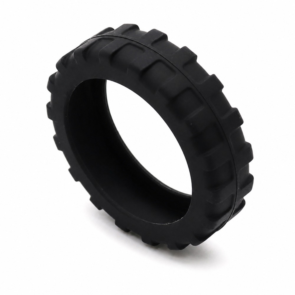 Anti-slip and wear-resistant rubber luggage wheel protectors, designed to reduce noise, absorb shocks, prevent scratches, and extend the service life of casters